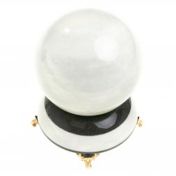 Шар Антистресс 10,5 см из мрамора на подставке