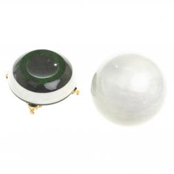 Шар Антистресс 10,5 см из мрамора на подставке