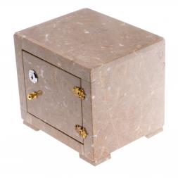 Сейф малый из коричневого мрамора
