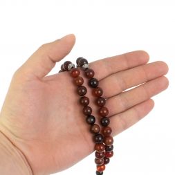 Четки из агата 35 бусин