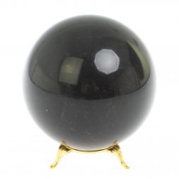 Шар из черного змеевика диаметр 10 см