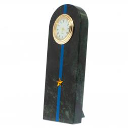 Часы-погон "Младший лейтенант МЮ" камень змеевик