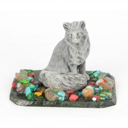 Сувенир из мрамолита "Лиса"