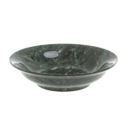 Тарелка из шабровского змеевика 12,5х12,5х3 см