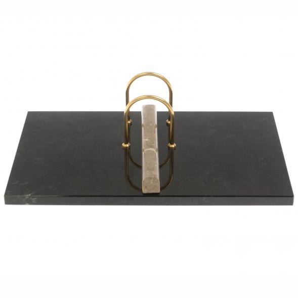 Подставка под календарь из бежевого мрамора 129876