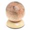 Сувенир "Шар Антистресс" из розового мрамора 9 см на подставке