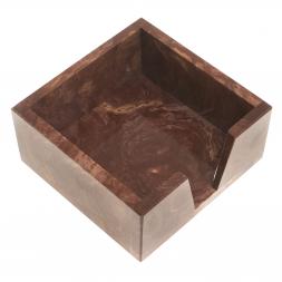 Лоток для бумаг &amp;quot;Кубарик&amp;quot; из лемезита 11х11х5 см