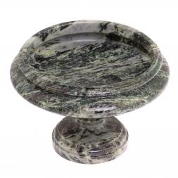 Фруктовница из змеевика 18х11,5 см