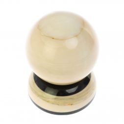 Шар на подставке 9,5 см из газганского мрамора