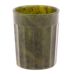 Стакан граненый из нефрита 140 мл 6х7 см