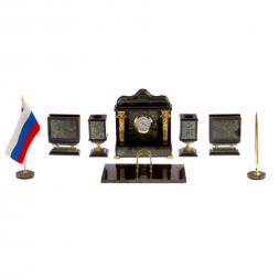 Письменный прибор "Кариатида" из нефрита