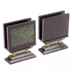 Письменный прибор "Кариатида" из нефрита