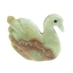 Сувенир "Лебедь" из оникса 8х3х6,5 см (3)