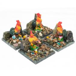 Сувенир "Петух на мешке Удачи №3" в ассортименте