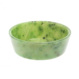 Тарелка орешница из нефрита 8х8х2,8 см