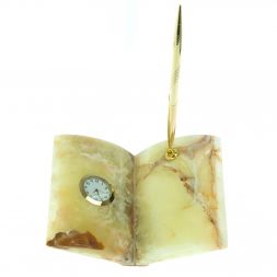 Часы "Книжка" из оникса (6х8)