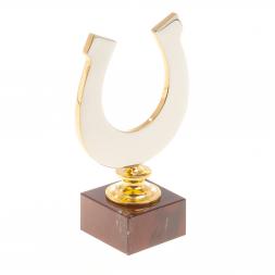 Подкова сувенирная "На удачу" камень яшма в подарочной коробке Златоуст