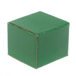 Подсвечник круглый из серого мрамора со свечей 7х7х5,5 см