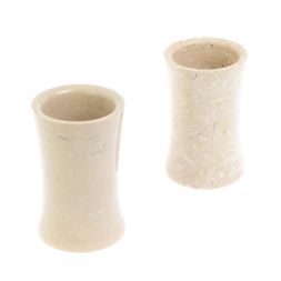Набор стопок 2 шт из ракушечника 60 мл 5х5х8 см (2х3,5)(2)