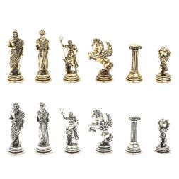 Шахматы "Атлас" доска 28х28 см шабровский змеевик