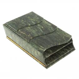 Лоток для бумаг А4 из змеевика