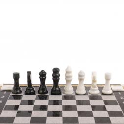 Набор игр 3 в 1: шахматы, шашки, нарды доска 40х40 см