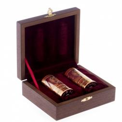 Набор из двух стопок &amp;quot;Герб России&amp;quot; 40 мл Златоуст