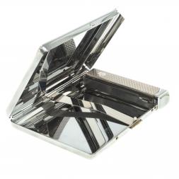 Портсигар на 20 сигарет с зажигалкой камень актинолит