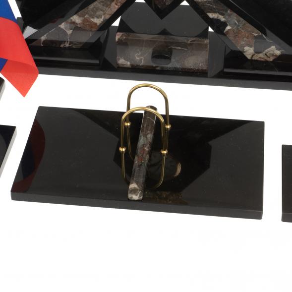 Настольный набор &amp;quot;Герб&amp;quot; из конгломерата 126920