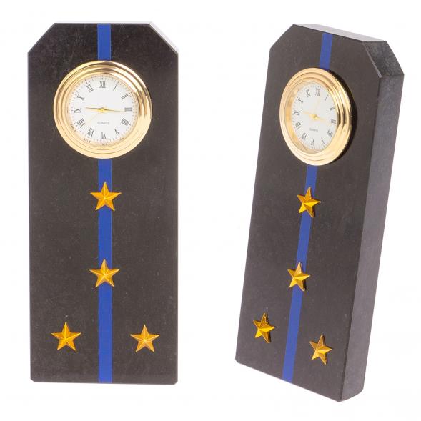 Часы &amp;quot;Погон капитан Авиации ВМФ&amp;quot; из змеевика 113520