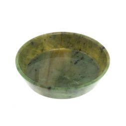 Тарелка орешница из нефрита 9х9х2 см