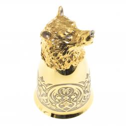 Стопка перевертыш "Волк" 70 мл Златоуст