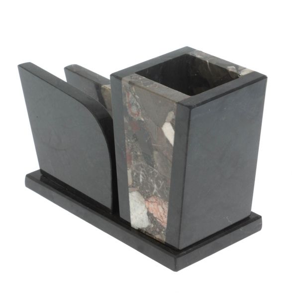 Карандашница из конгломерата 16х7х10 см 127899