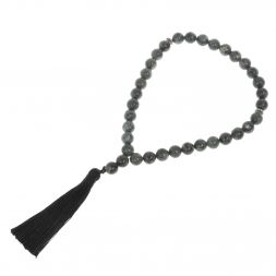 Четки из лабрадорита круглые 35 бусин