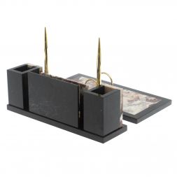 Письменный набор "Советник" с Гербом РФ из креноида