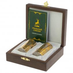 Набор из двух стопок &amp;quot;Волк&amp;quot; 40 мл Златоуст