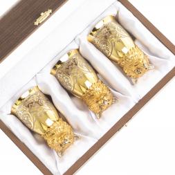 Стопки перевертыши "Волк" 60 мл 3 шт Златоуст