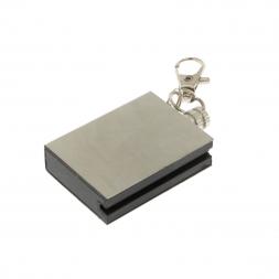 Брелок огниво "Вечная спичка" с накладкой из камня кианит 2,8х1,3х5 см