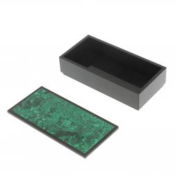 Шкатулка для хранения денег "Купюрница" малахит