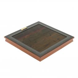 Панно "Подкова на удачу" из яшмы