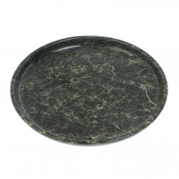 Водочный набор 12 стопок на подносе из змеевика