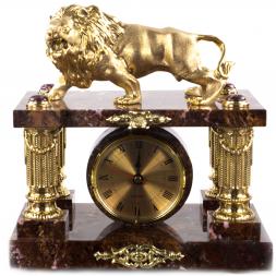 Письменный набор "Рычащий лев" с настольным ковриком