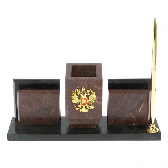 Мини-набор &amp;quot;Россия&amp;quot; камень лемезит змеевик 116968