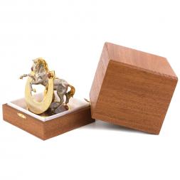 Сувенир из яшмы "Подкова на удачу"