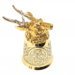 Стопка перевертыш "Олень" 70 мл Златоуст