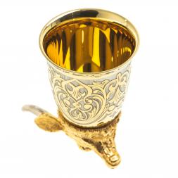 Стопка перевертыш "Олень" 70 мл Златоуст