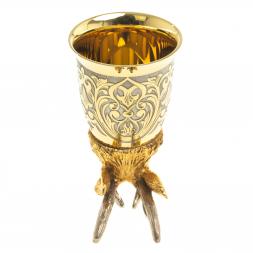 Стопка перевертыш "Олень" 70 мл Златоуст