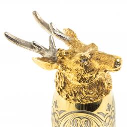 Стопка перевертыш "Олень" 70 мл Златоуст