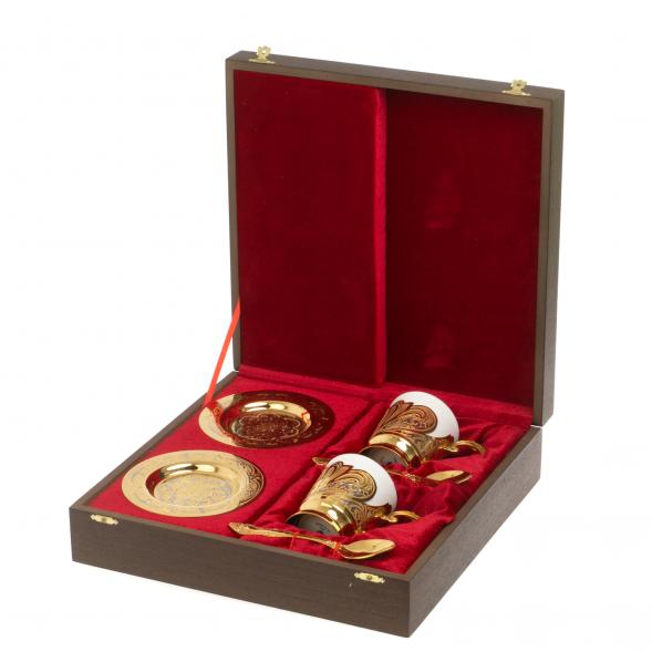 Кофейный набор &amp;quot;Орнамент&amp;quot; на 2 персоны 170 мл Златоуст