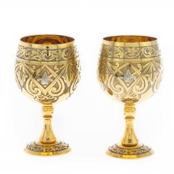 Набор из двух рюмок "Коньячный" 50 мл Златоуст